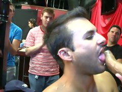 Straight men pissing in groups and teen guys group at Sausage Party