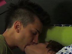 Josh even eats Colby's ass while Colby sucks on a lollipop gay boys teens first