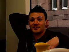 Gay porn xxx having sex naked in bed with...