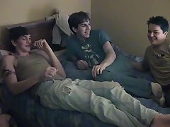 There's tons of cocksucking in this video and James and Kyle both fuck every other gay twinks sell their bodies - at Boy Feast!