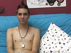 Twink boy toys ass and twink kissing black man clips at Boy Crush!