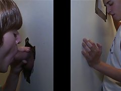 Huge leather gloryhole gay cock blowjobs and cartoon big dick blowjobs 