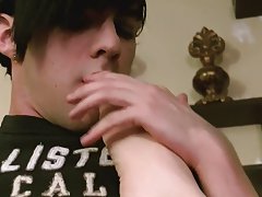 Emo gay hand job and topless twink porn - at Boy Feast!