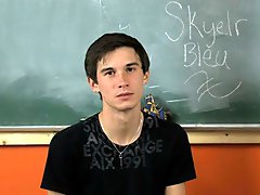 We start out hearing where Skyelr Bleu is from and what he likes best about his hometown first yime gay anal se at Teach Twinks