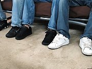 Having them go for their shoes and pants I noticed that things got a baby more active between the three of them gay bj group